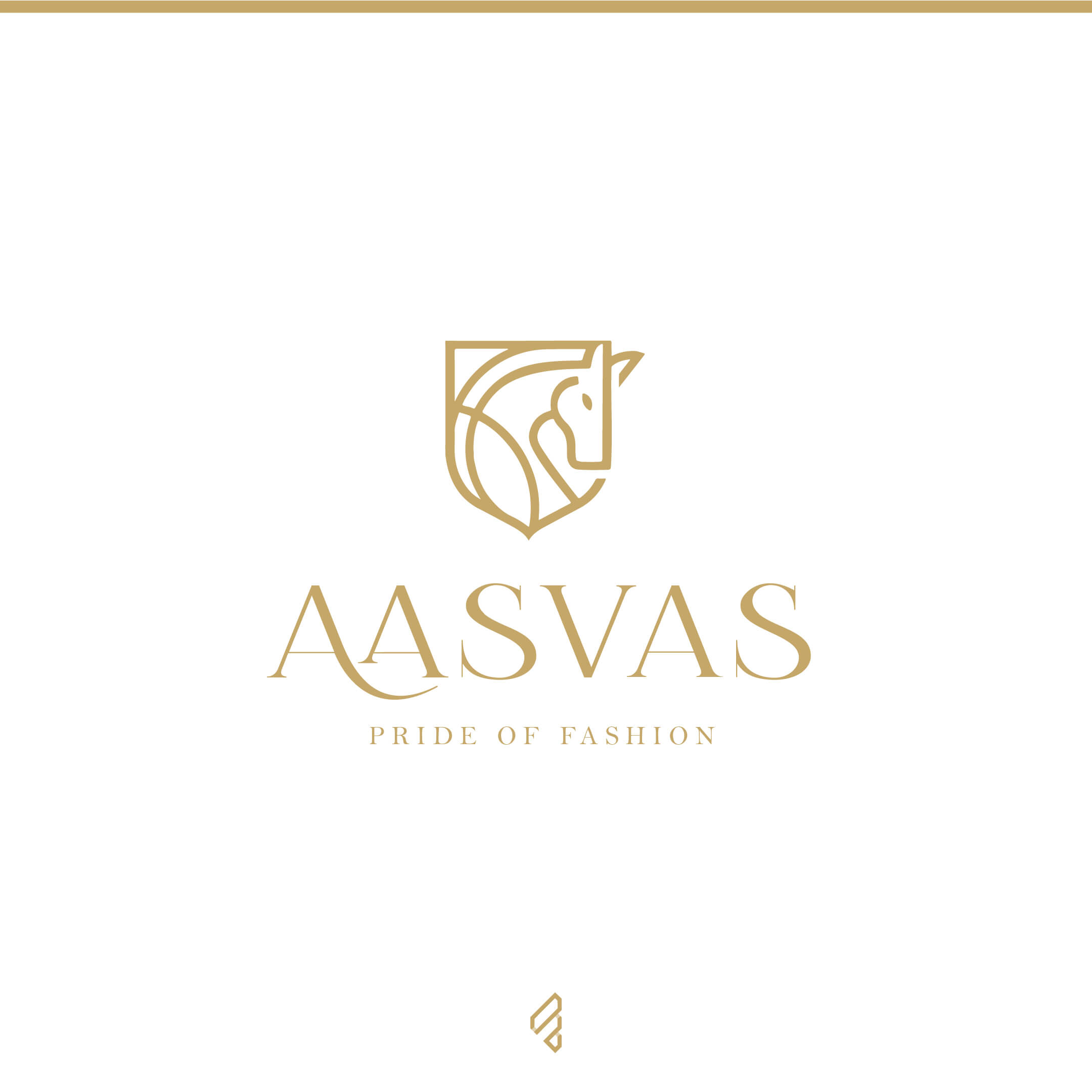 Aasvas Clothing Brand logo Design