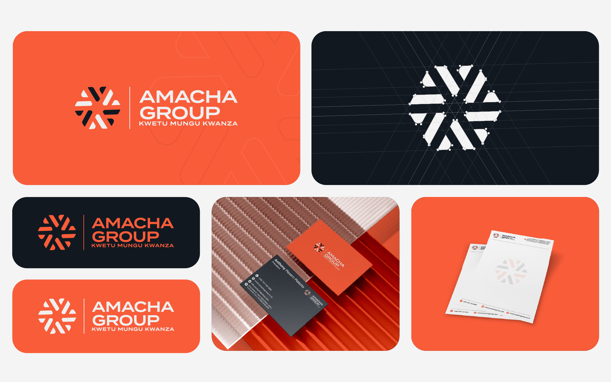 Amacha Group 10 Logo Design, Famebro media, Famebro Creative Studio, Website Design