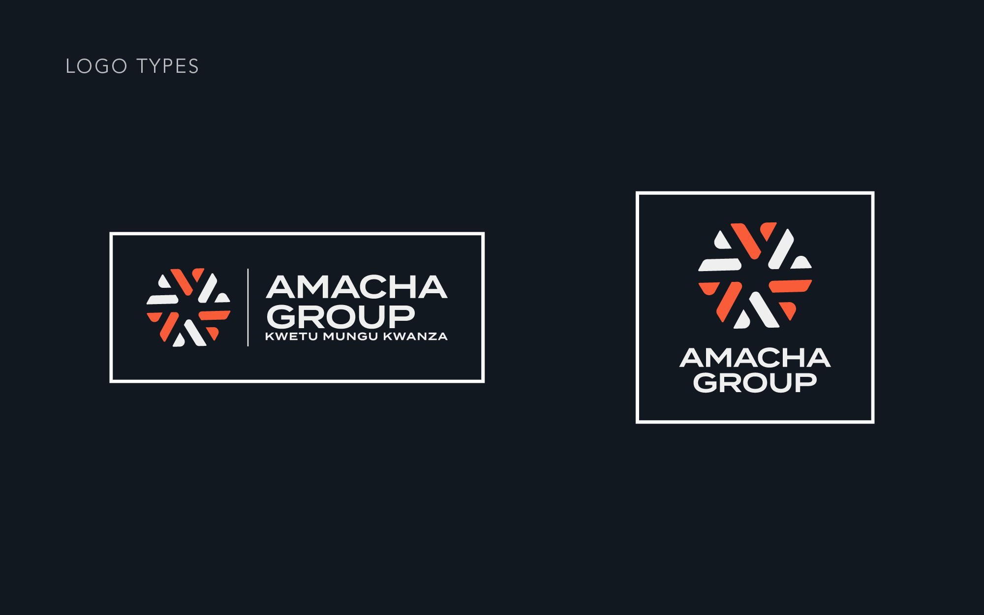 Amacha Group 13 Logo Design, Famebro media, Famebro Creative Studio, Website Design